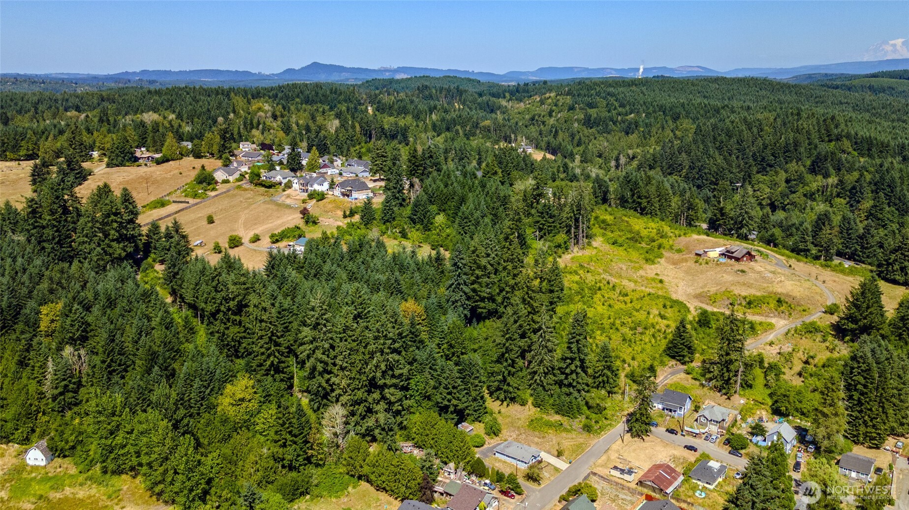 0 Rhobina Street Centralia, WA 98531 - Photo 5 of 9 a view of a city with mountains in the background