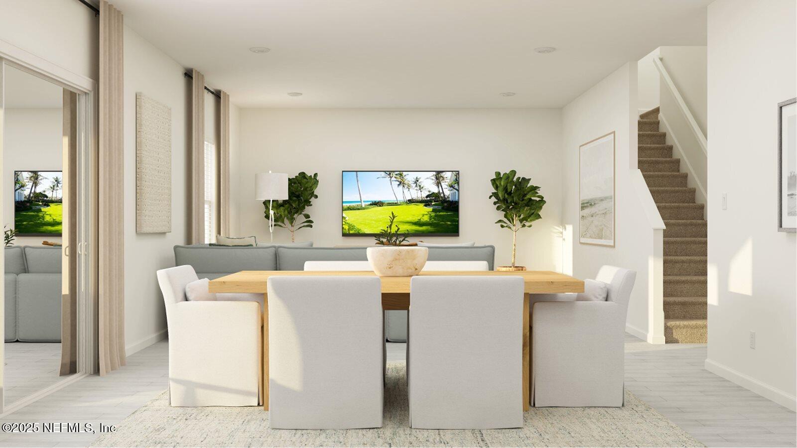 47 Bluegrass Way St. Augustine, FL 32092 - Photo 15 of 27 a living room with furniture and a flat screen tv