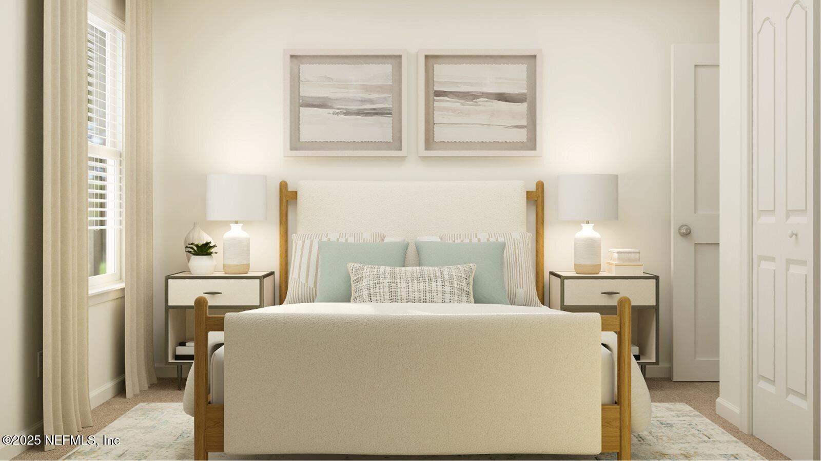 47 Bluegrass Way St. Augustine, FL 32092 - Photo 7 of 27 a bedroom with a large bed and a window