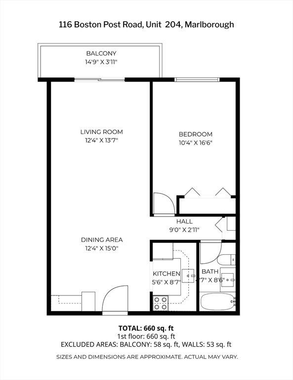 116 Boston Post Road East, Unit 204 Marlborough, MA 01752 - Photo 22 of 29