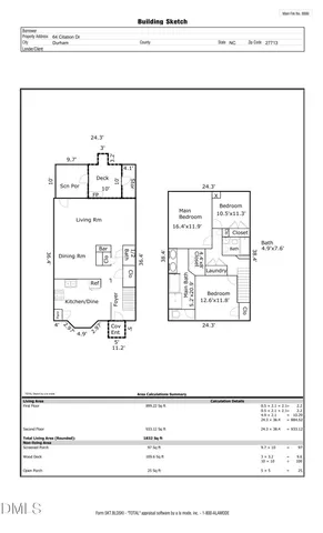 $370,000 | 64 Citation Drive, Durham, NC 27713