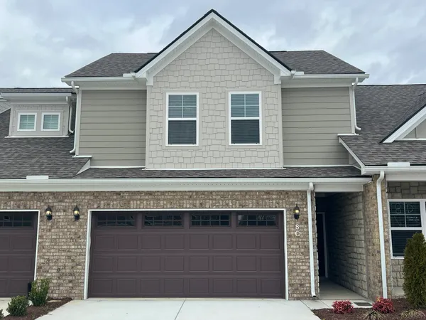 a view of outdoor space yard and front view of a house