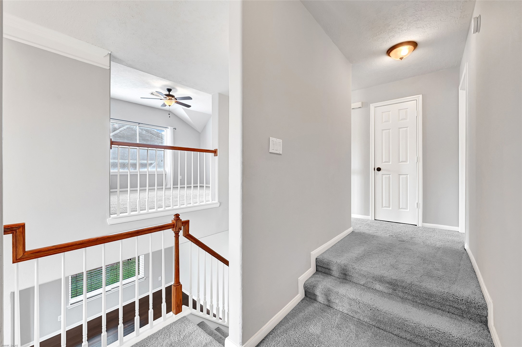 10219 Sable Trail Lane Houston, TX 77064 - Photo 16 of 31 a view of staircase with white walls