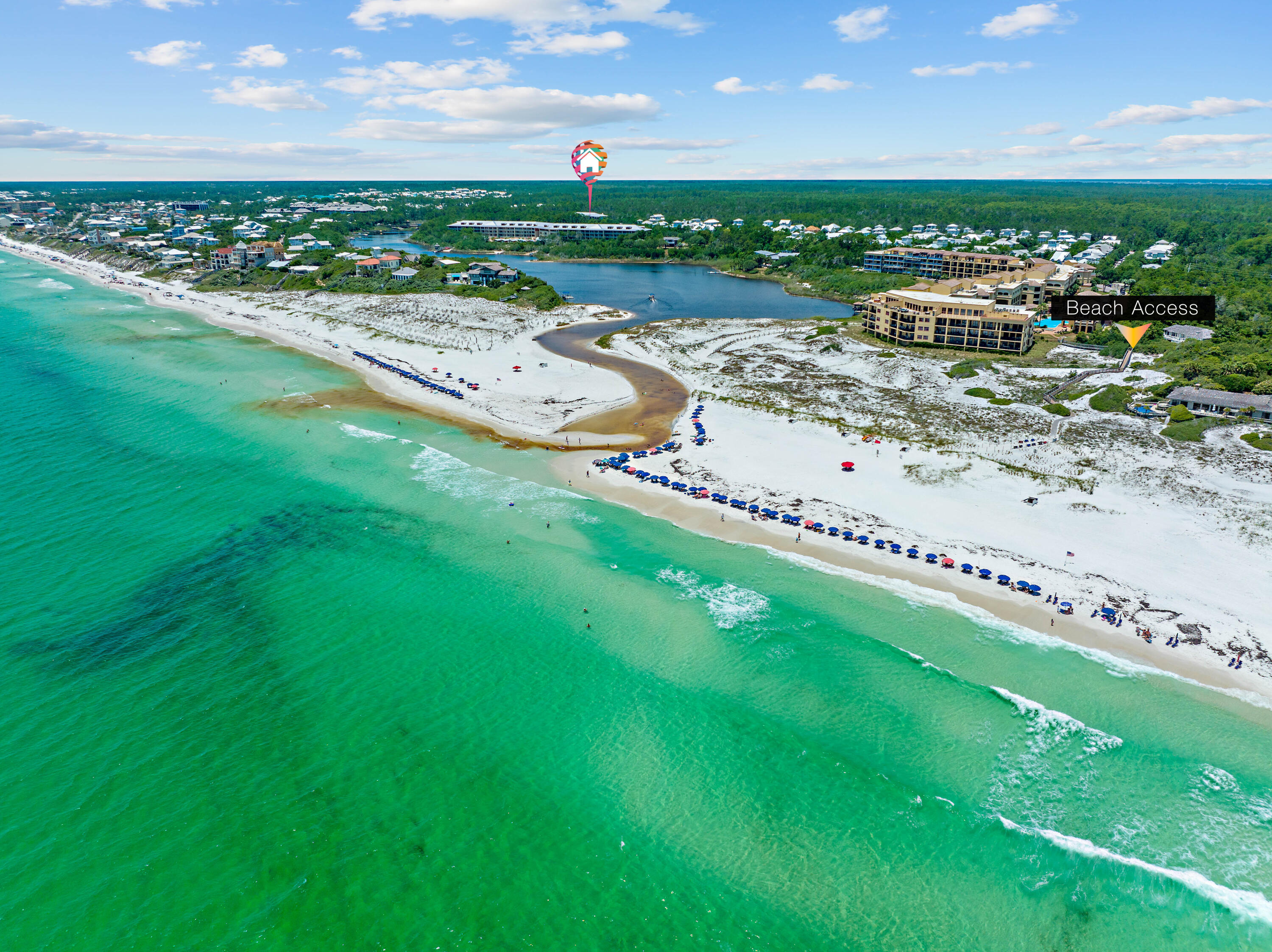 1732 West County Highway 30A, Unit 402 Santa Rosa Beach, FL 32459 - Photo 35 of 36 Aerial View