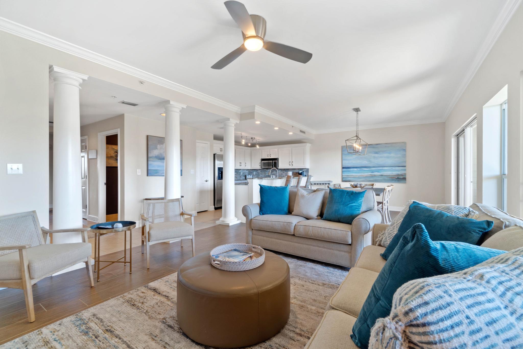 1732 West County Highway 30A, Unit 402 Santa Rosa Beach, FL 32459 - Photo 6 of 36 Open Concept