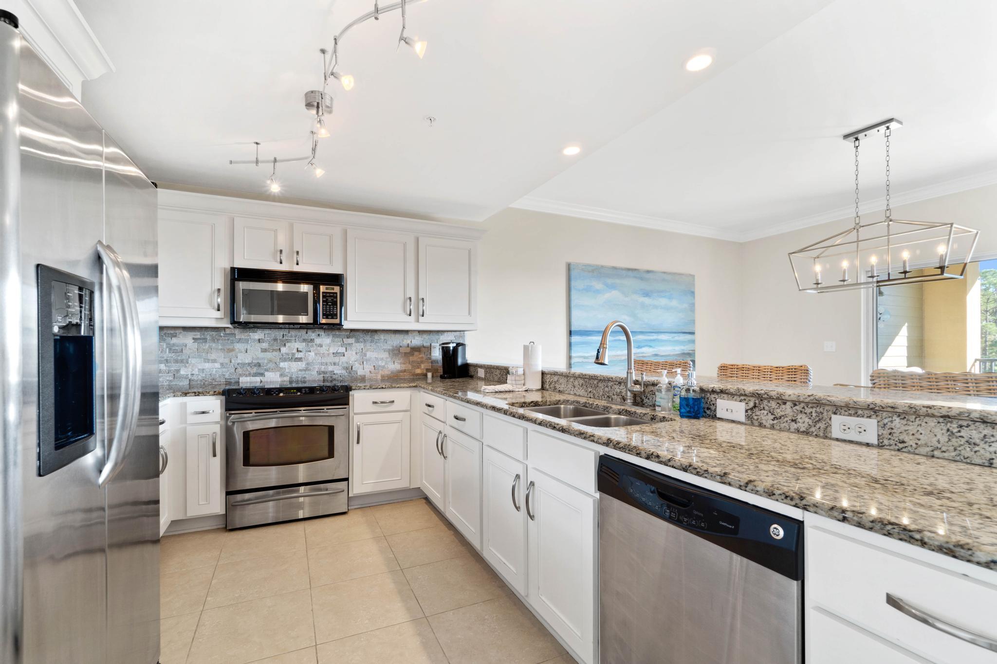 1732 West County Highway 30A, Unit 402 Santa Rosa Beach, FL 32459 - Photo 8 of 36 Beautiful Kitchen