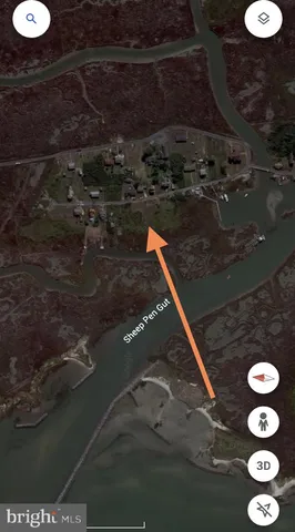 a view of a lake and a car parked