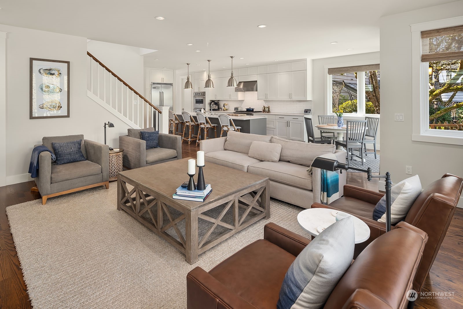 5108 Northeast 42nd Street Seattle, WA 98105 - Photo 12 of 40 a living room with furniture kitchen view and a window