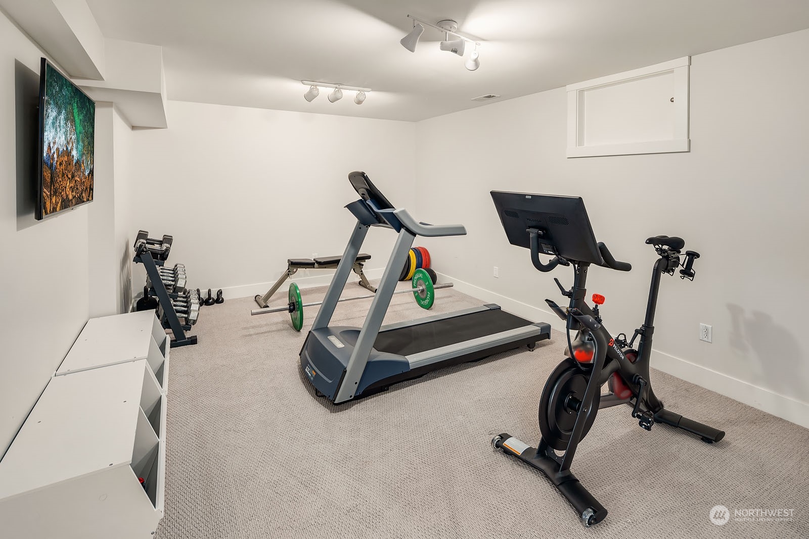 5108 Northeast 42nd Street Seattle, WA 98105 - Photo 25 of 40 a view of a room with gym equipment