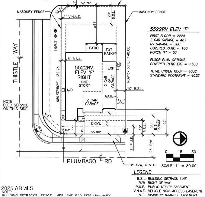 37690 North Plumbago Road San Tan Valley, AZ 85140 - Photo 3 of 18 Plot plan