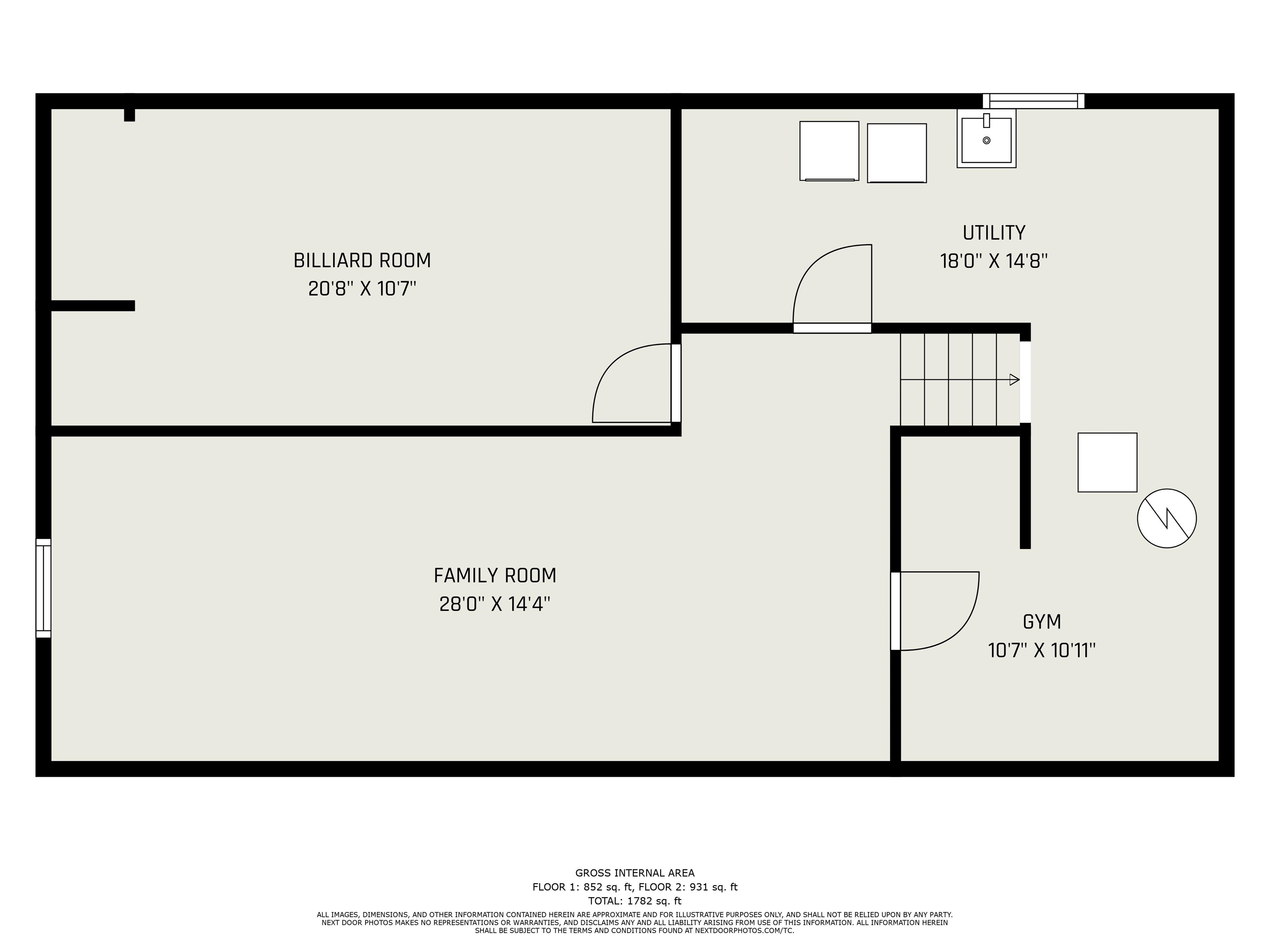 3389 Ridgecliffe Drive Flint, MI 48532 - Photo 16 of 16 Lower level layout