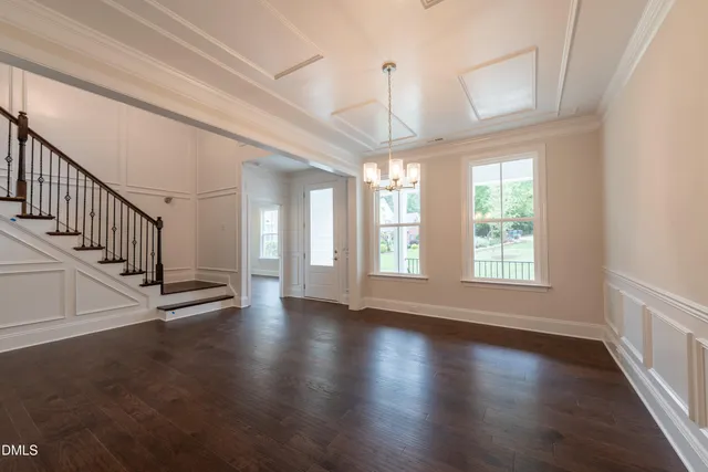 wooden floor in a gallery