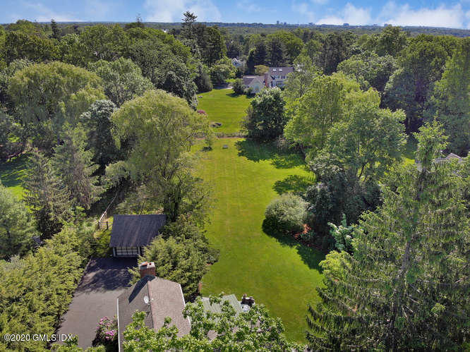 23 Parsonage Road Greenwich, CT 06830 - Photo 39 of 41 an aerial view of residential house with outdoor space