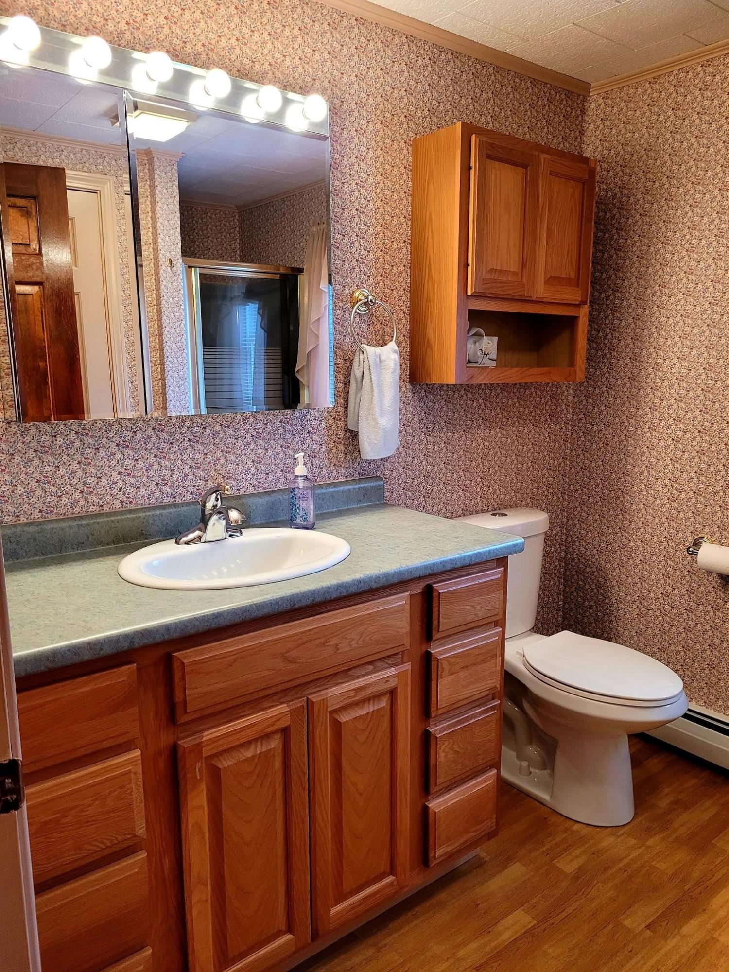 128 Ward Hill Road Norridgewock, ME 04957 - Photo 37 of 45 2nd Floor Bathroom