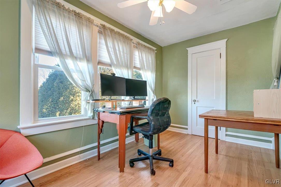 2107 Walbert Avenue Allentown, PA 18104 - Photo 28 of 55 a view of a workspace with furniture and a window