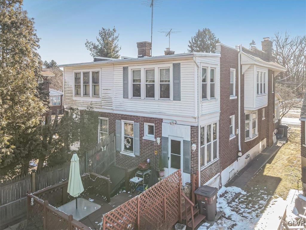 2107 Walbert Avenue Allentown, PA 18104 - Photo 49 of 55 a front view of a house with outdoor seating