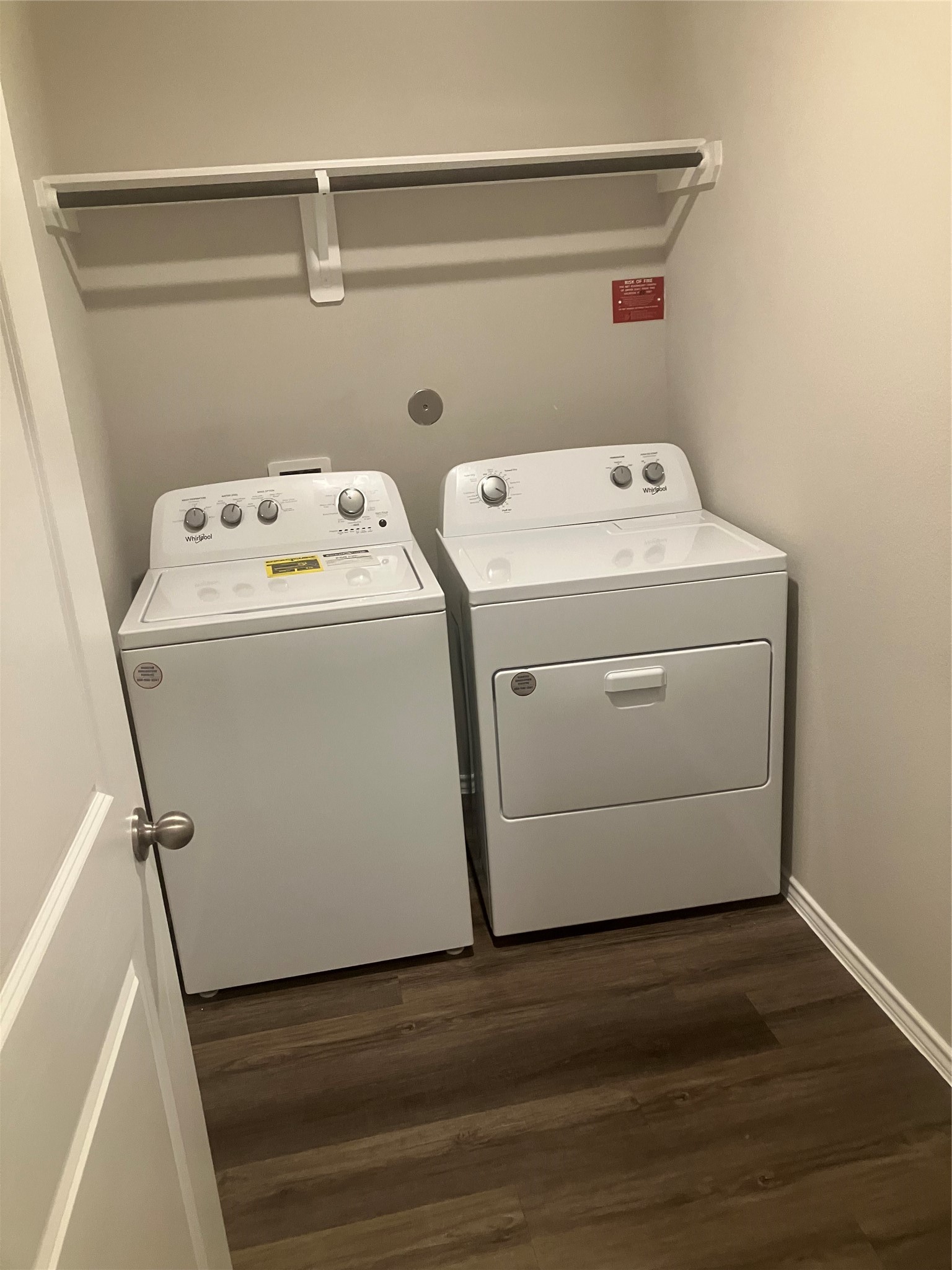 232 Blanco Drive Huntsville, TX 77340 - Photo 14 of 15 a utility room with dryer and washer