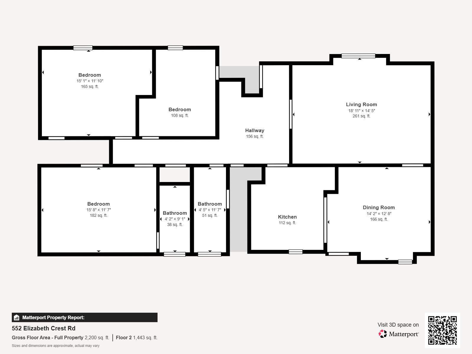 552 Elizabeth Crest Road Chattanooga, TN 37421 - Photo 25 of 26 552 Elizabeth Crest Rd - Floor 2