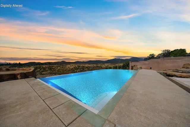 a view of an ocean and beach