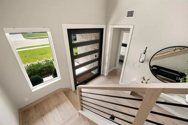 a view of front door