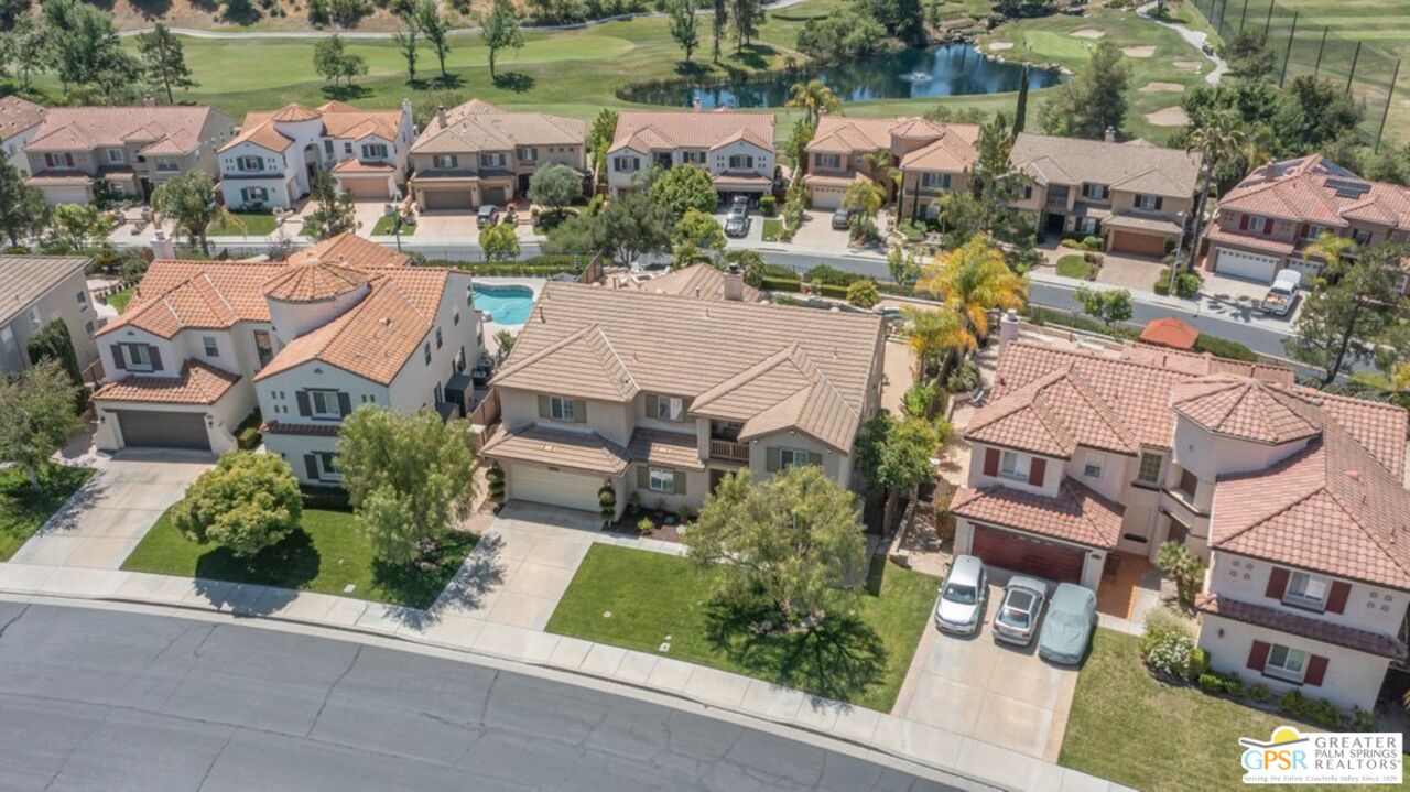 45211 Willowick Street Temecula, CA 92592 - Photo 62 of 69 an aerial view of residential houses with outdoor space