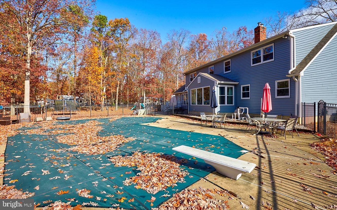 443 Pricketts Mill Road Tabernacle, NJ 08088 - Photo 37 of 37 a view of a house with swimming pool and sitting area