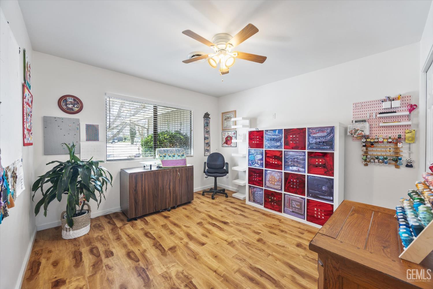 Undisclosed Address Tehachapi, CA 93561 - Photo 29 of 48 a bed room with a bed and a large window