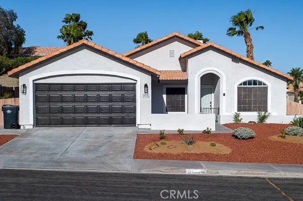 a front view of a house with entryway