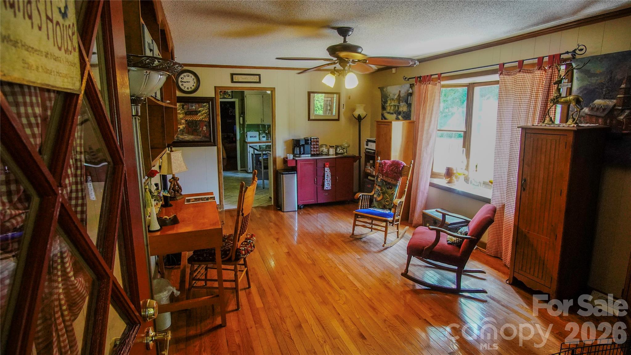 204 Old Stage Coach Road Lawndale, NC 28090 - Photo 13 of 30 a view of a room with furniture and wooden floor