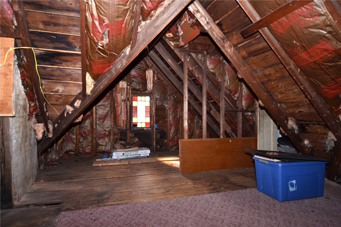 73 Providence Street West Warwick, RI 02893 - Photo 28 of 31 More stained glass in attic