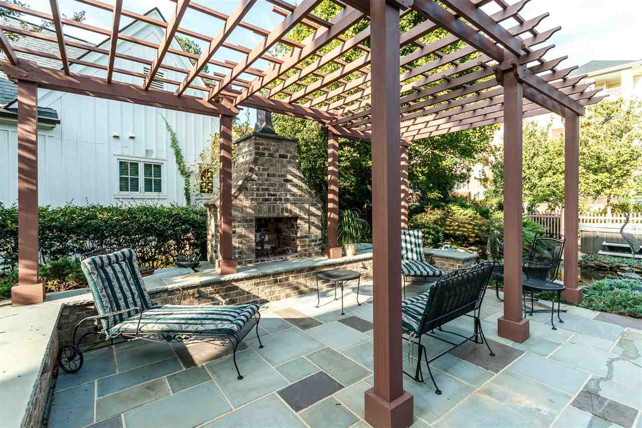 3721 Rolston Drive Raleigh, NC 27609 - Photo 27 of 30 Outdoor Fireplace