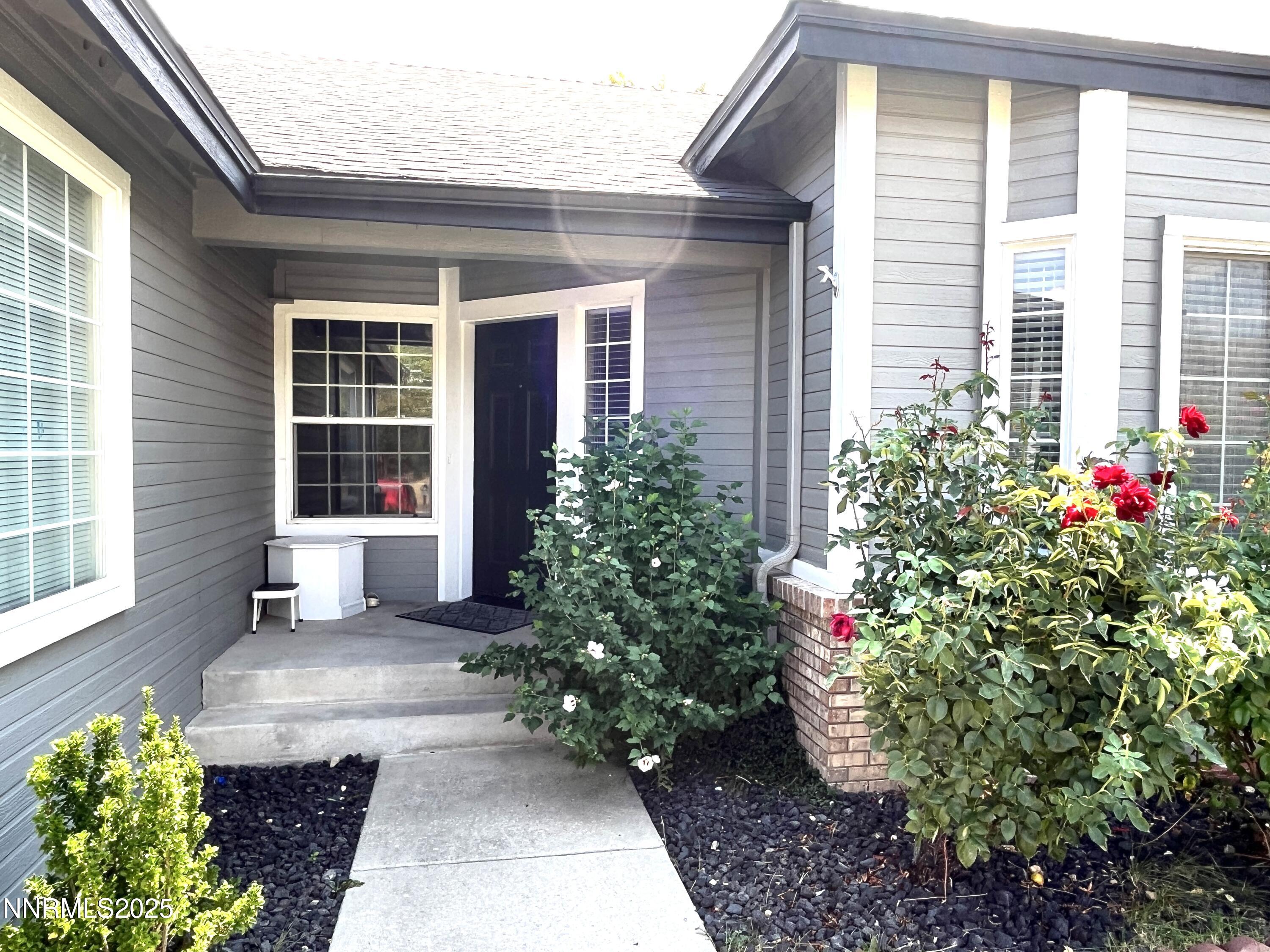 5870 Blue Horizon Drive Reno, NV 89523 - Photo 3 of 21 a view of a house with potted plants