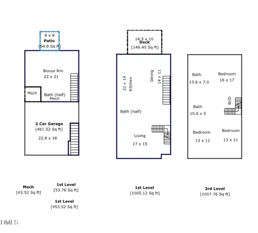 $500,000 | 904 Dalton Ridge Place, Apex, NC 27523