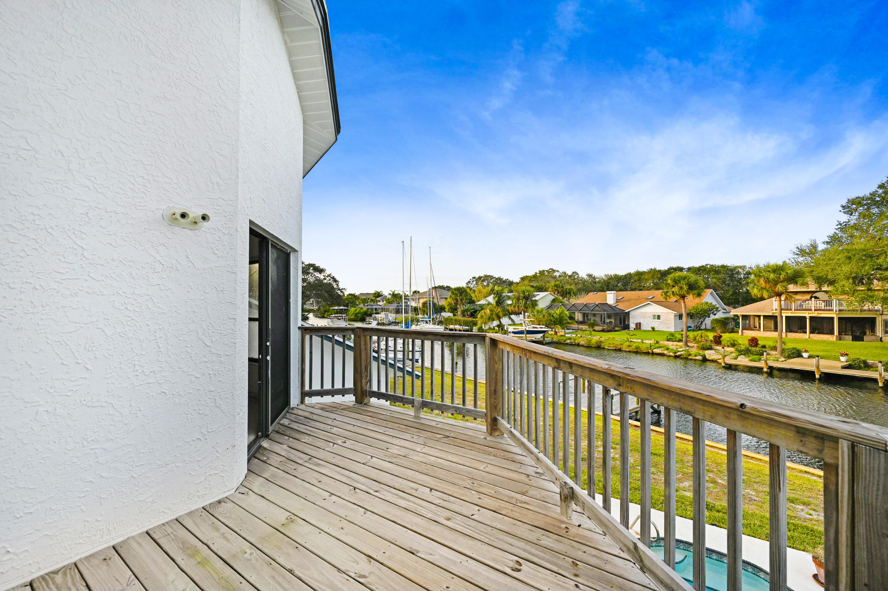 3 Inwood Way Indian Harbour Beach, FL 32937 - Photo 26 of 35 a view of balcony with city view