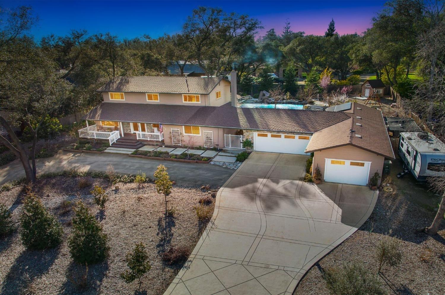 8505 Royall Oaks Drive Granite Bay, CA 95746 - Photo 1 of 1 a view of a back yard of the house
