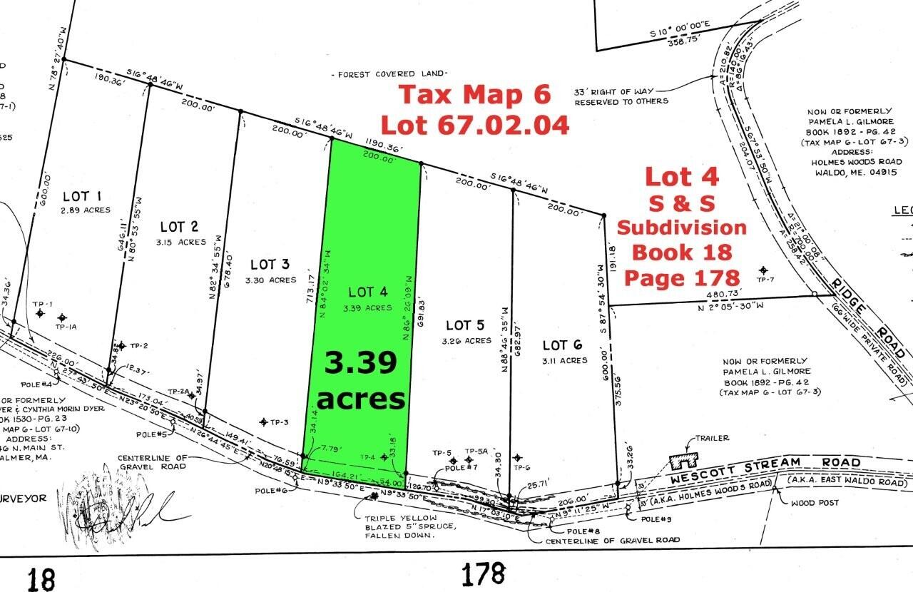 36 Wescott Streme Belfast, ME 04915 - Photo 3 of 38 2 - Survey MS6 cr cr