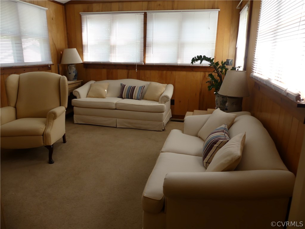 1876 Scotts Bottom Road Dillwyn, VA 23936 - Photo 21 of 30 a living room with furniture and a large window