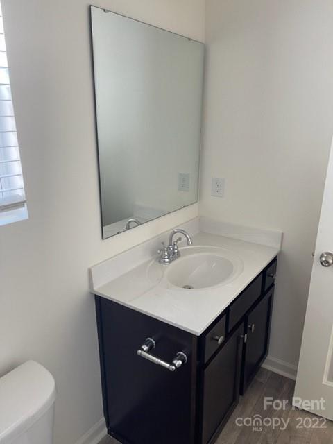 809 Alexander Commons Drive, Unit 34 Monroe, NC 28112 - Photo 15 of 28 a bathroom with a sink and a toilet