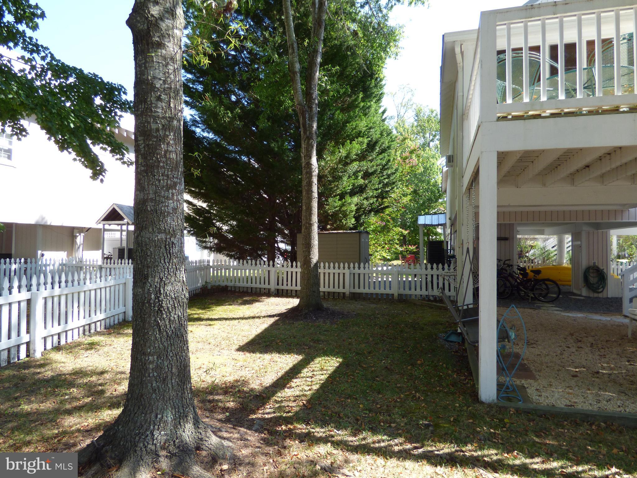 635 Sandy Point Road, Unit 31 Bethany Beach, DE 19930 - Photo 38 of 46 Fenced backyard