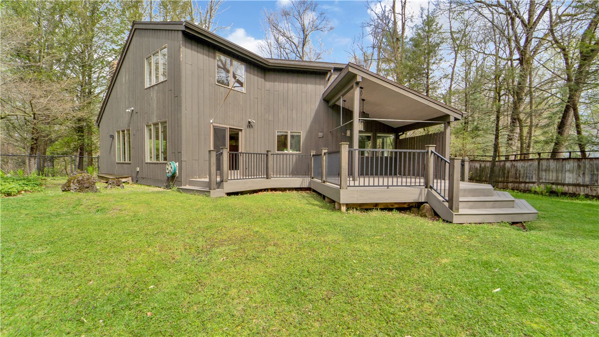 182 Park Road Perinton, NY 14534 - Photo 46 of 50 Privacy abounds in this serene setting.