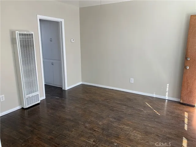 wooden floor in an empty room