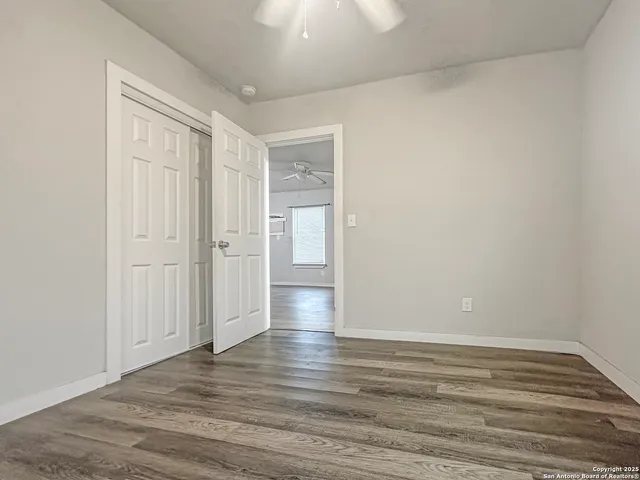 wooden floor in an empty room
