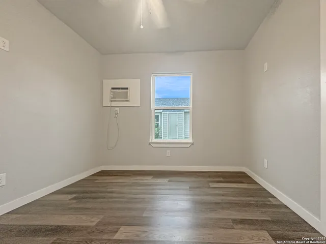 wooden floor in an empty room