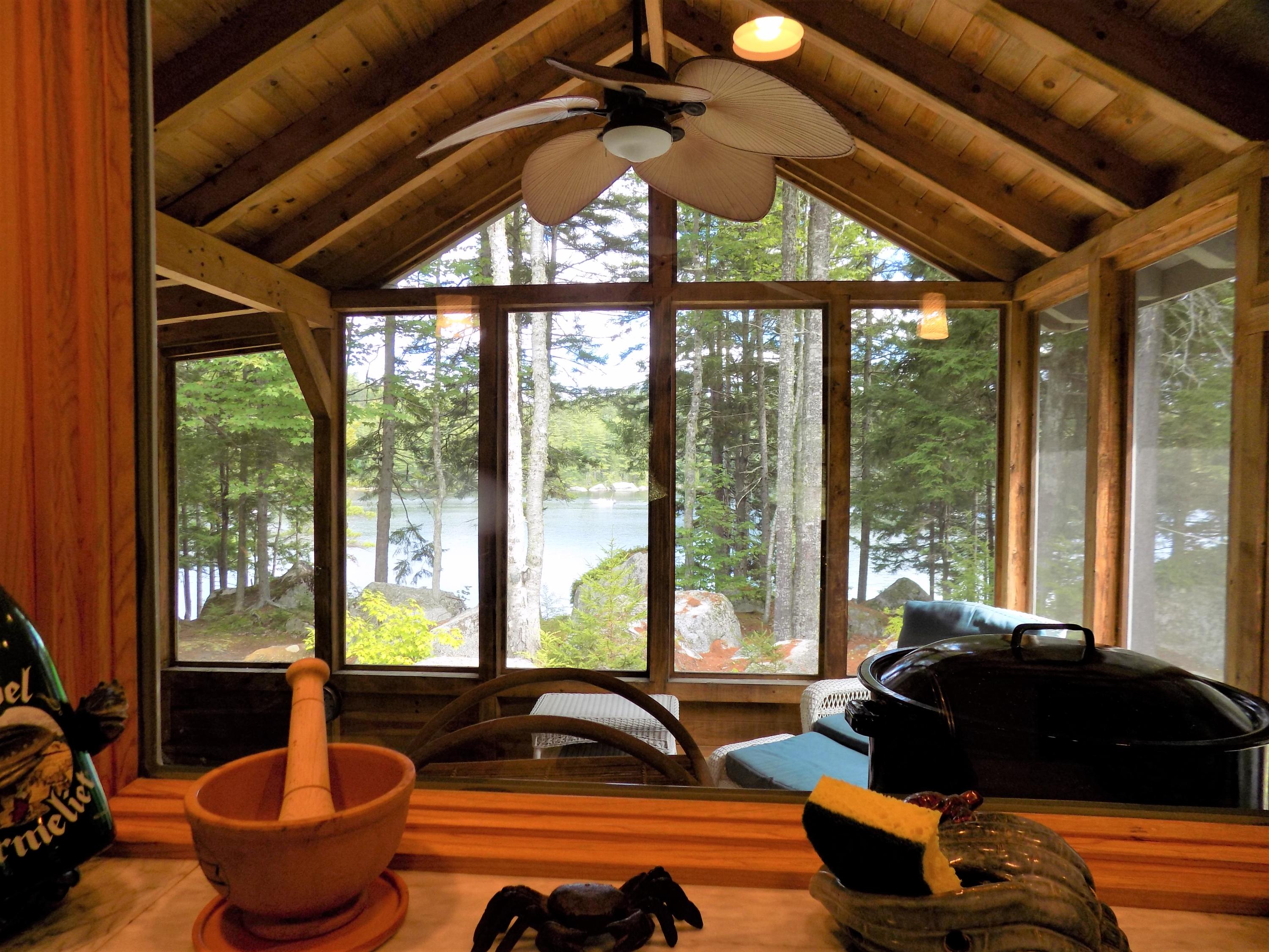 171 Long Point Way Orland, ME 04472 - Photo 9 of 63 View from Kitchen Sink1