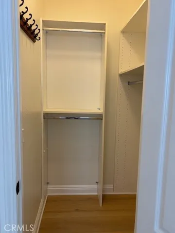 wooden floor with a window