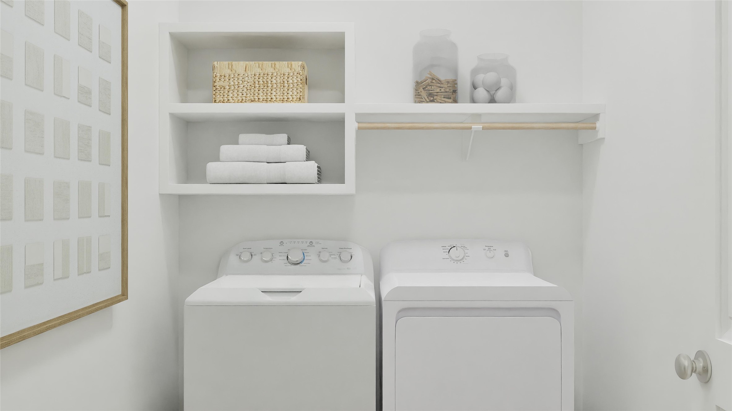 119 Outrigger Way Kyle, TX 78640 - Photo 21 of 32 a utility room with dryer and washer