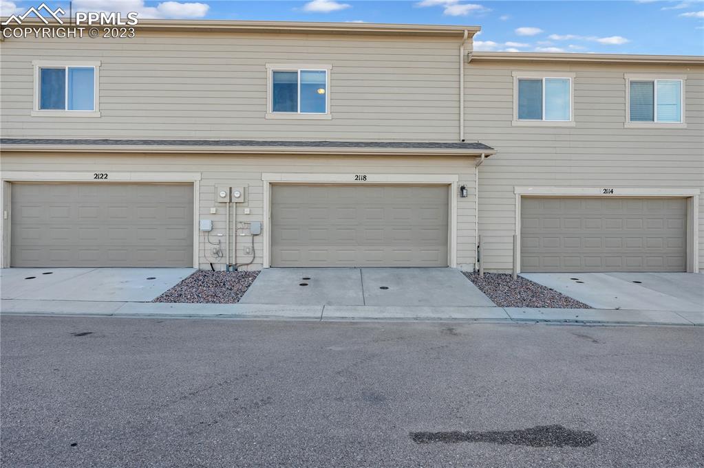 2118 Birmingham Loop Colorado Springs, CO 80910 - Photo 24 of 28 a view of backyard of garage