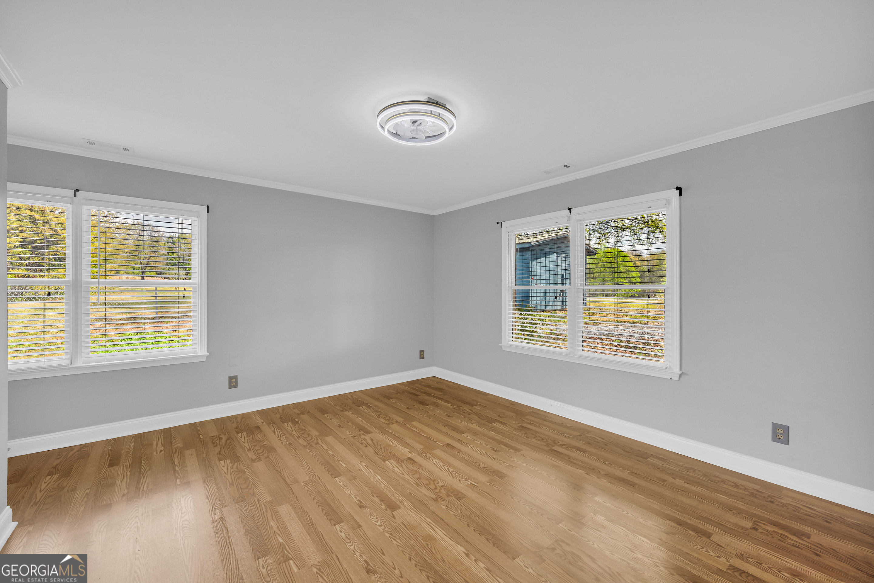 450 Clarks Creek Road North Martin, GA 30557 - Photo 26 of 70 a view of an empty room with a window