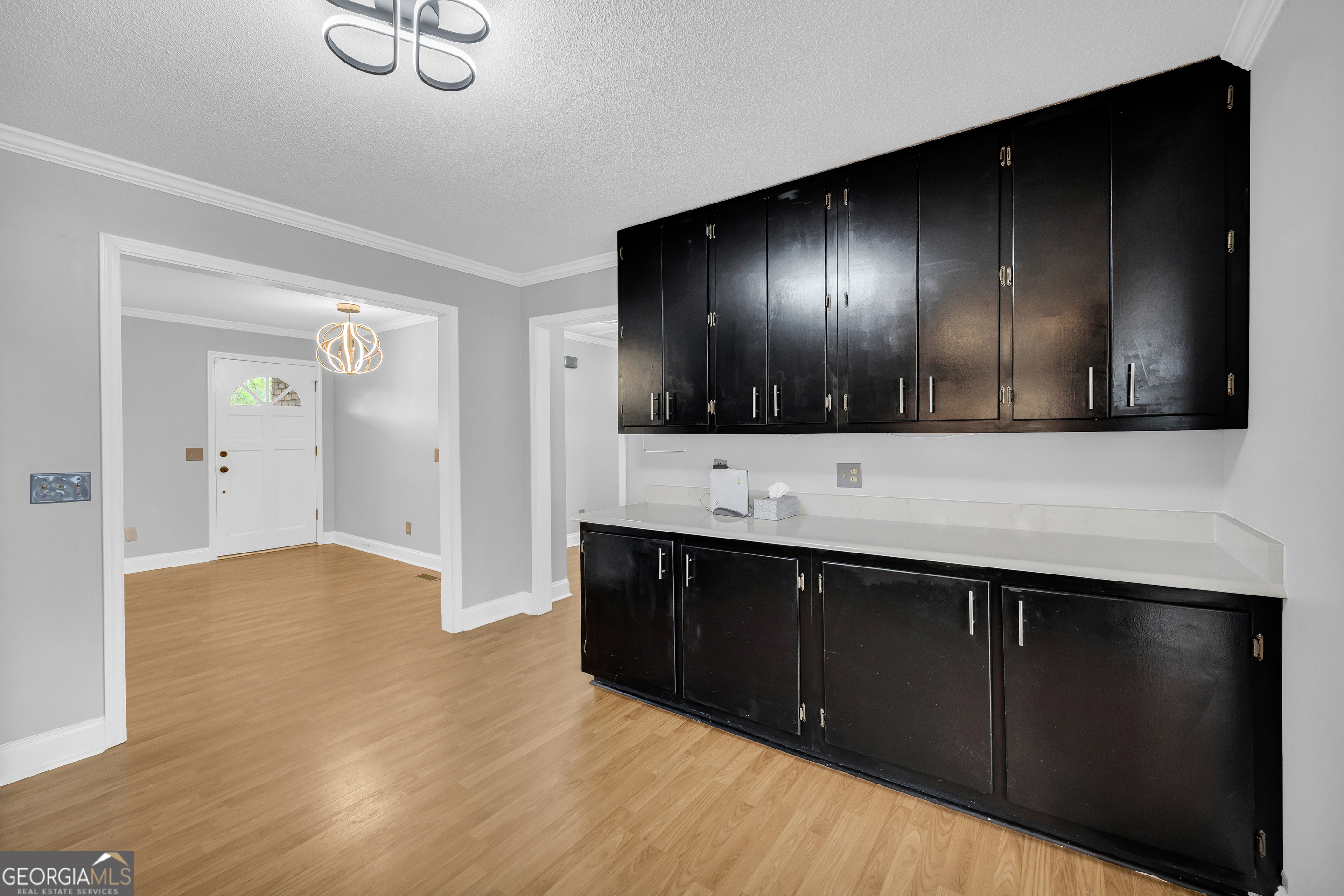 450 Clarks Creek Road North Martin, GA 30557 - Photo 44 of 70 a view of kitchen with wooden floor