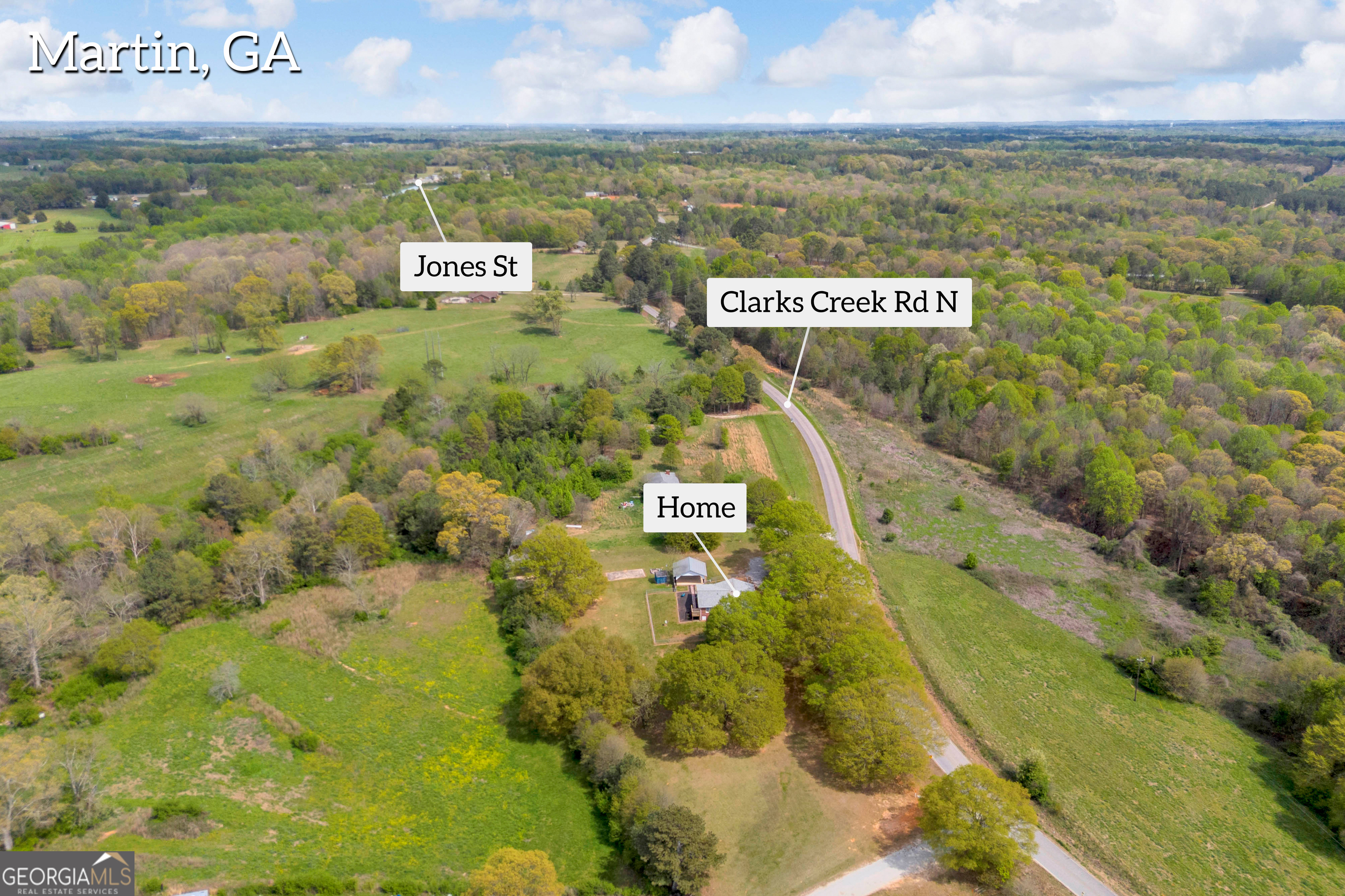450 Clarks Creek Road North Martin, GA 30557 - Photo 68 of 70 a view of swimming pool with a yard